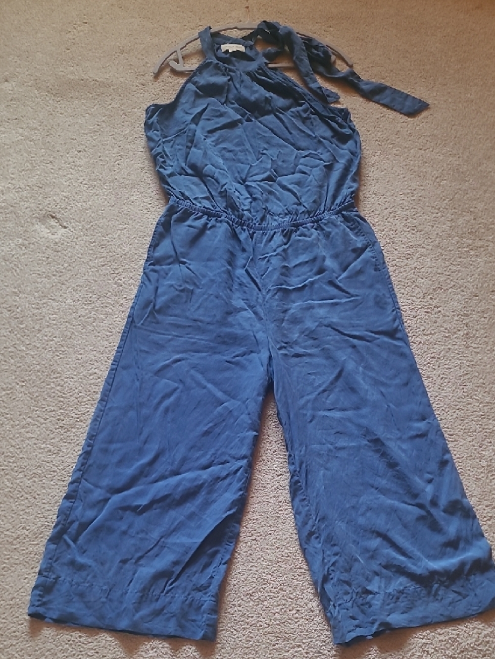 cloth & stone Indigo Halter Romper